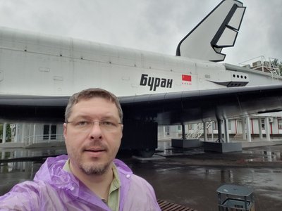 Orbiter OK-1K1 Buran, VDNH, Moscow, Russia.