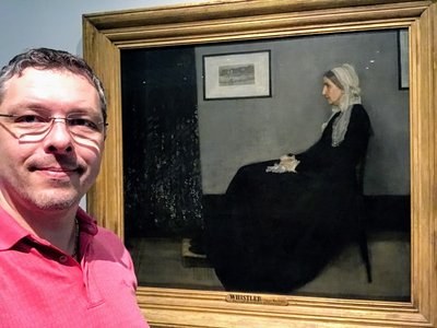 Whistler's Mother, Louvre Abu Dhabi.