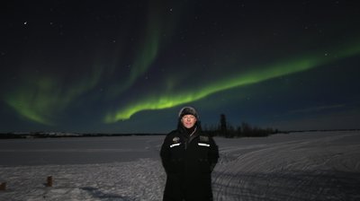Northern Lights, Yellow Knife, Canada, 2025.