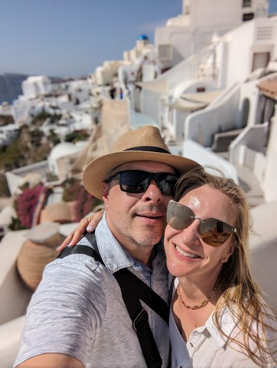 Santorini.