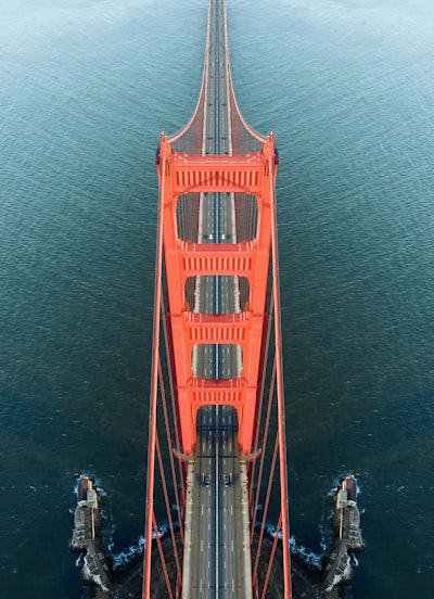Golden Gate bridge symmetry