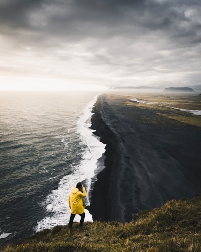 My favourite view in Iceland.  The Never ending volcanic black beach is absolutely breathtaking in person.