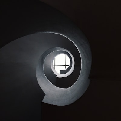 Dark spiral well