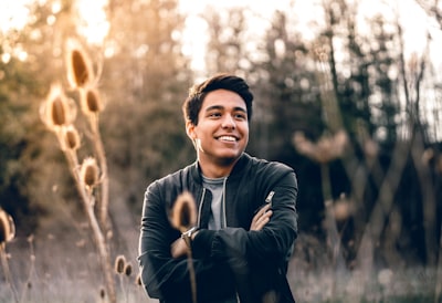 Man with crossed arms
