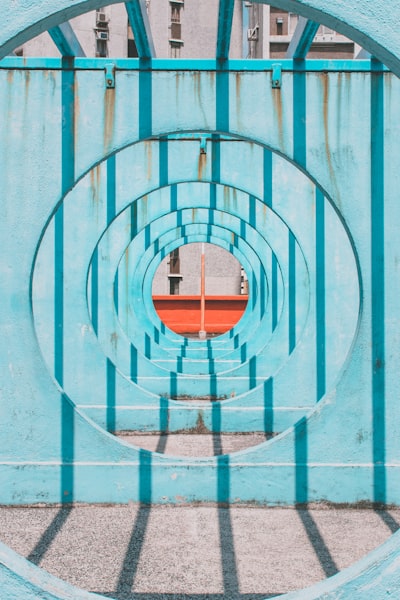 Blue tunnel