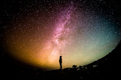 Silhouette photography of person