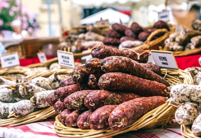 Variety of food