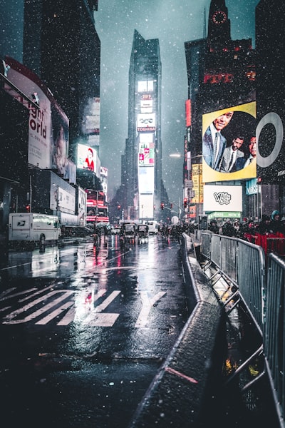 Neon Snowstorm.