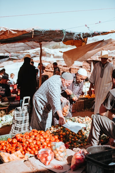 Traditional Berber Market