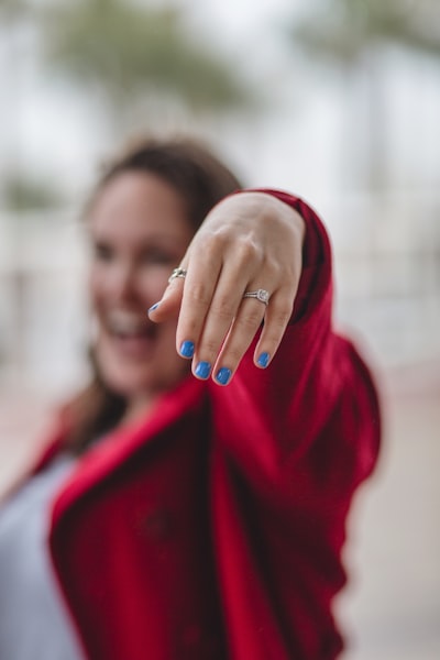 This is a photo of when a family friend got engaged! How fun!