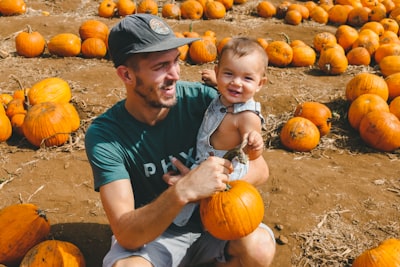 Falling all over the pumpkins