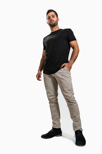 A man posing for a picture
