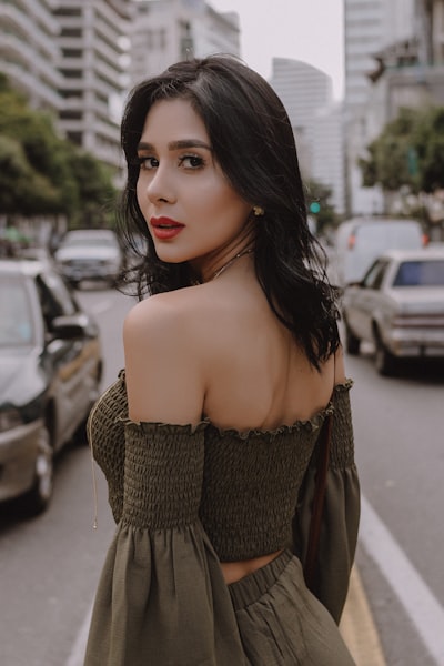 Girl on the city
