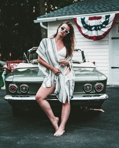 On the evening of July 4th we cruised down the quiet small-town roads from the lake to the summer cottage in a classic 64’ Chevy Corvair. Hair still wet from swimming, shades on, turning heads from everyone passing by.