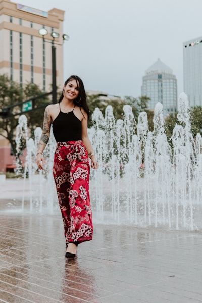 Sarkely and I were at downtown tampa, enjoying the weather, and just having fun on this photo shoot.
